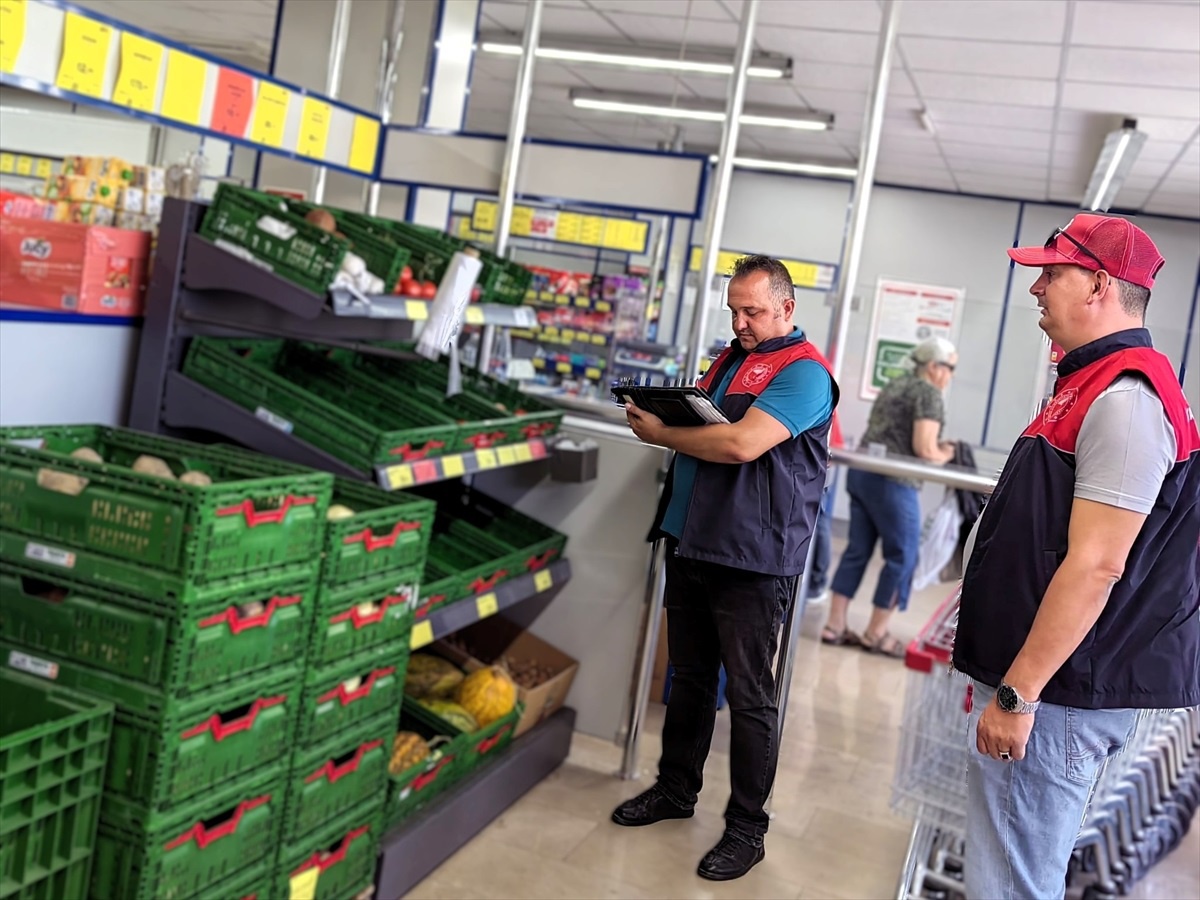 Lüleburgaz Tarım ve Orman Müdürlüğü Tarım Ürünleri Fiyatlarını Denetledi
