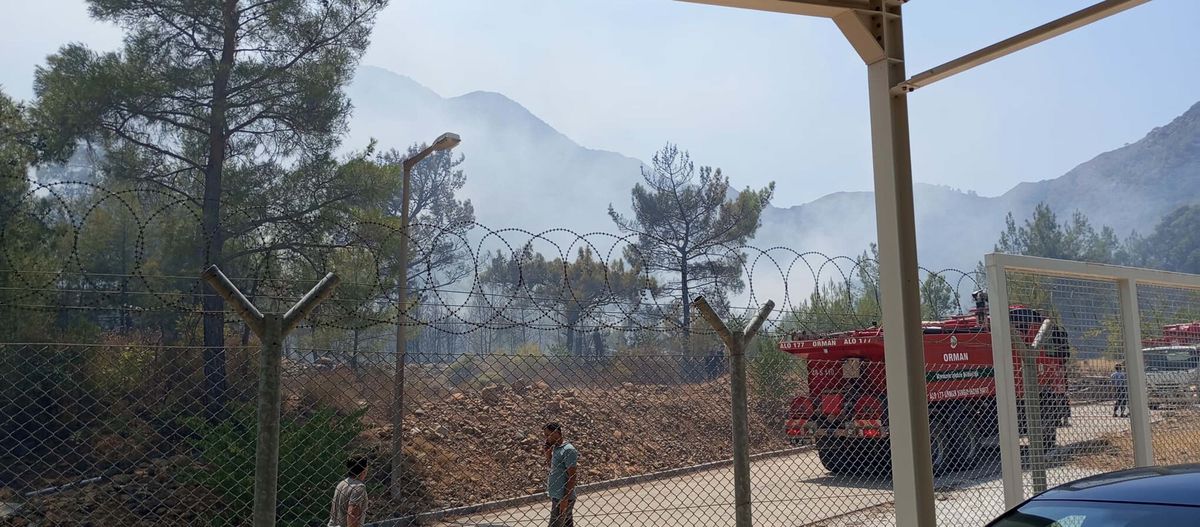 Marmaris\'teki Orman Yangını Kontrol Altına Alındı