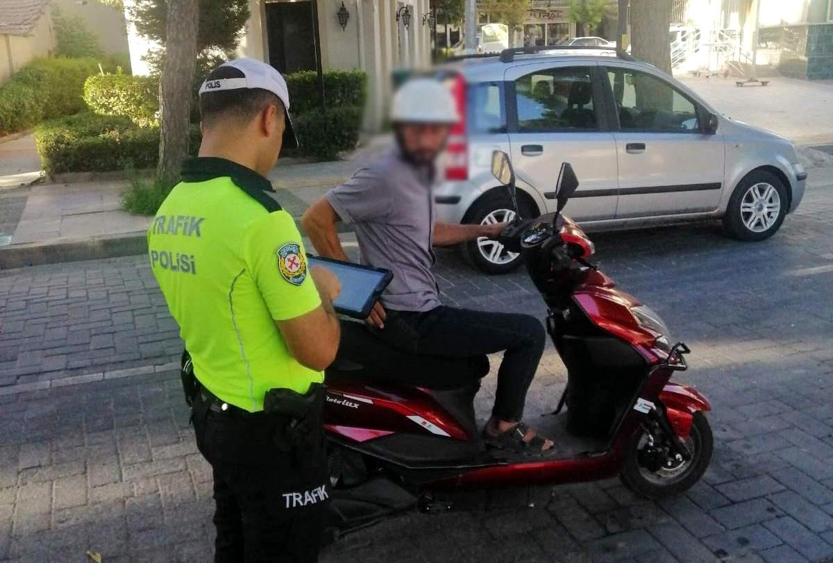 Manisa\'da Motosiklet Denetiminde 39 Araç Trafikten Men Edildi