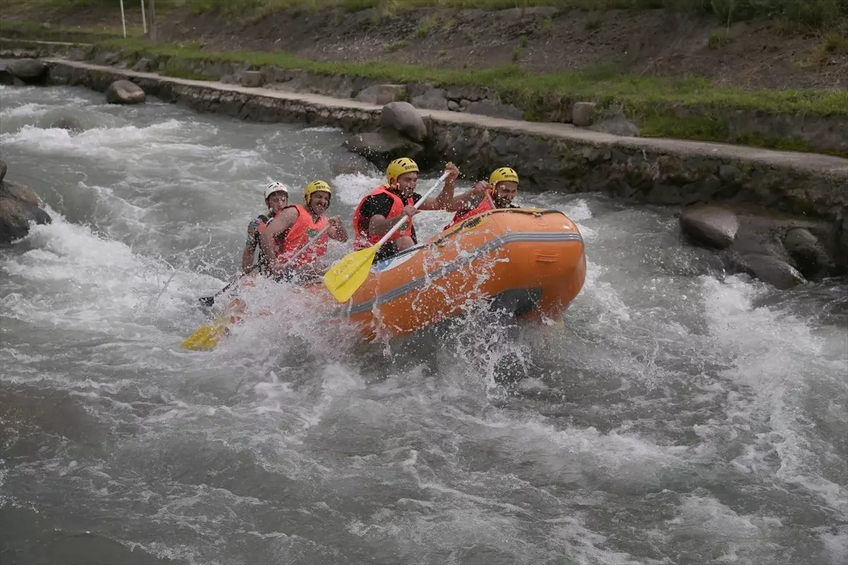 Rize\'de Uluslararası Rafting Yarışması Düzenlendi