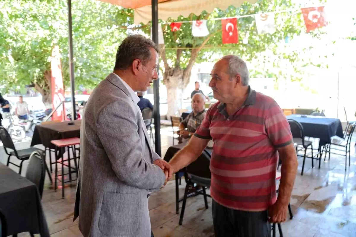 Efeler Belediye Başkanı Anıl Yetişkin Mahalle Ziyaretlerini Sürdürüyor