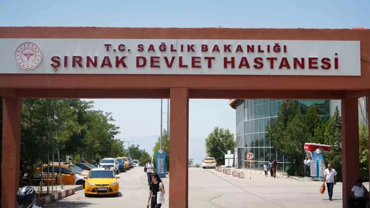 Şırnak Devlet Hastanesi Otoparkında Kendisine Zarar Veren Şahıs Hayatını Kaybetti