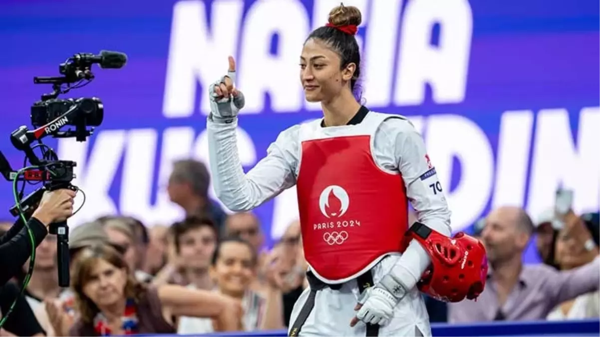 Milli tekvandocumuz Nafia Kuş Aydın, Paris Olimpiyatları\'nda bronz madalya kazandı