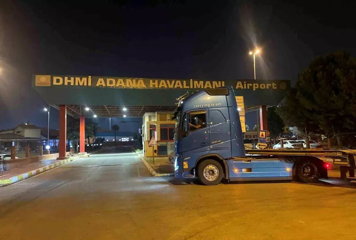 Adana Havalimanı\'ndaki TGS\'ye ait araçlar Çukurova Uluslararası Havalimanı\'na taşınıyor