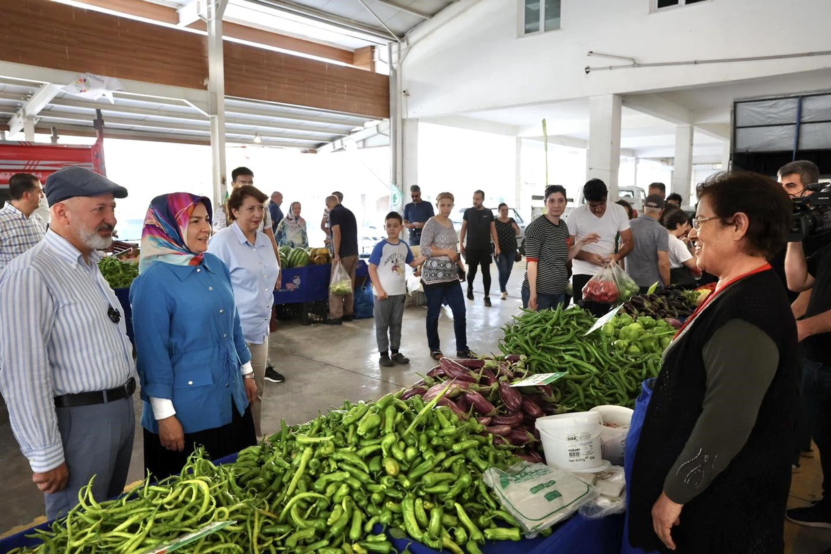 Kocasinan Belediyesi tarafından düzenlenen Ekolojik Pazar açıldı