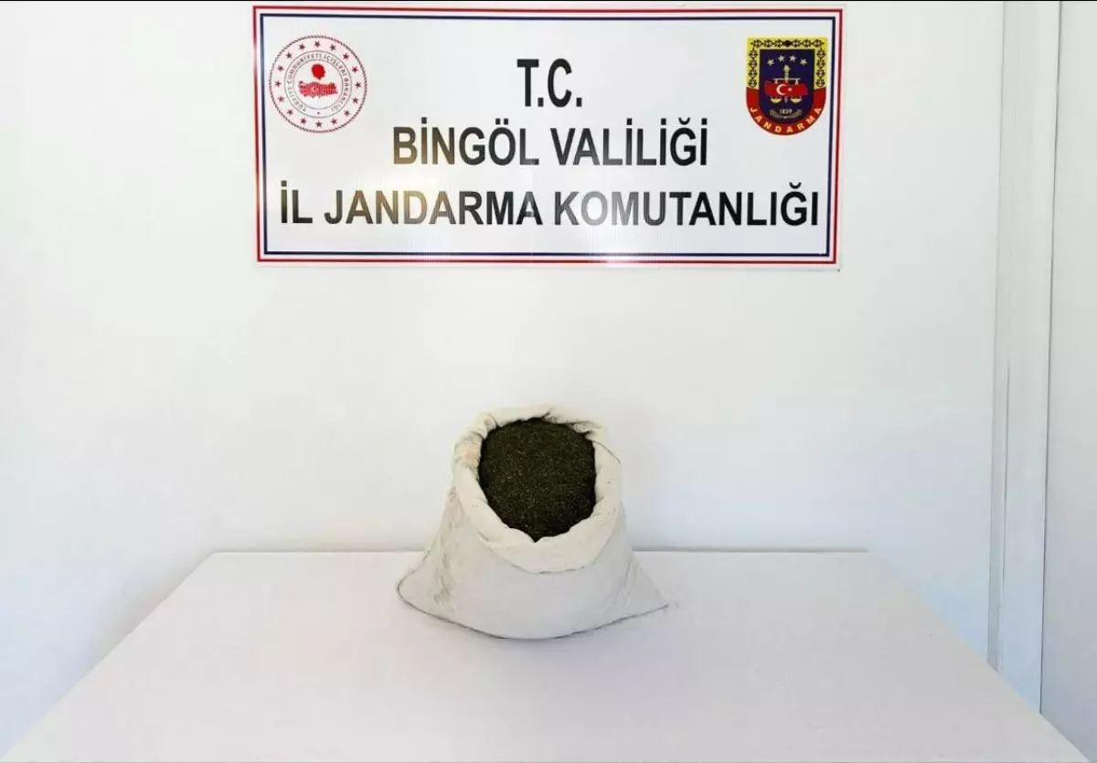 Bingöl\'de 7 Kilo Uyuşturucu Ele Geçirildi