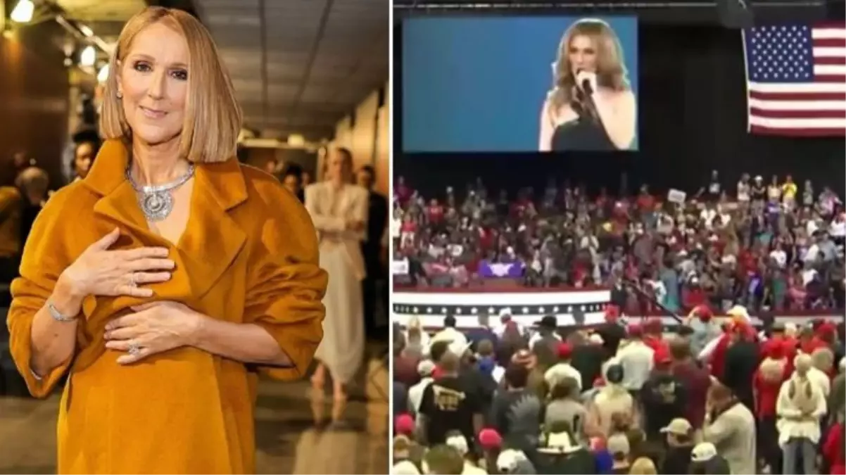 Celine Dion, seçim mitinginde \'\'My Heart Will Go On\'\' şarkısını izinsiz kullanan Donald Trump\'a sert tepki gösterdi