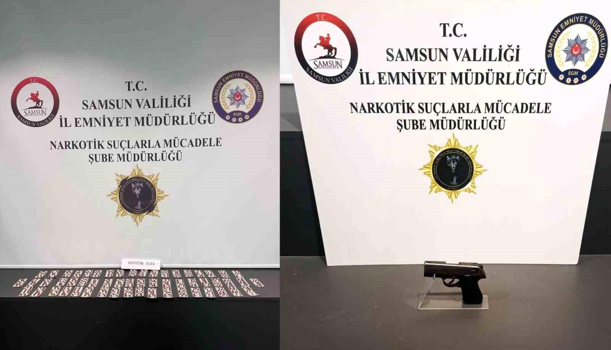 Samsun\'da Narkotik Uygulamasında 18 Kişi Yakalandı