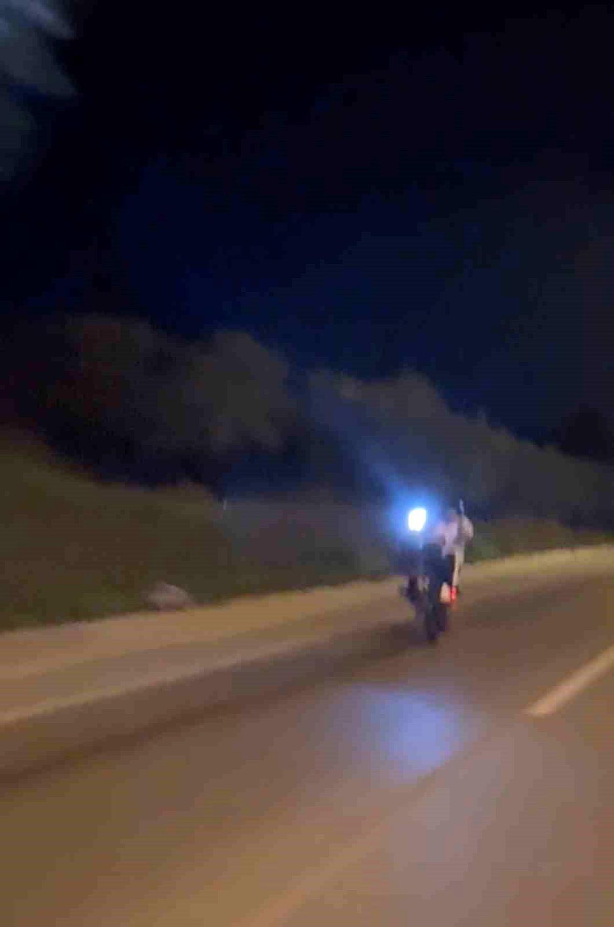 Bursa\'da Tehlikeli Motosiklet Sürüşü