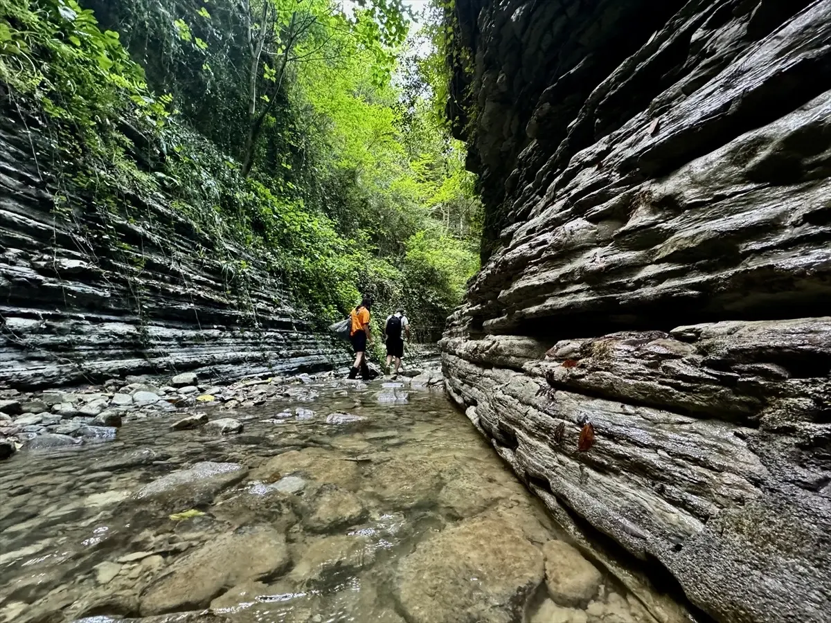 Cevizdibi Kanyonu, Samsun\'un yeni turizm rotası olacak