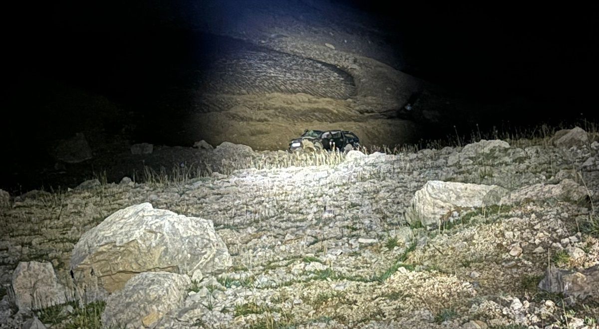 Erzincan\'da şarampole devrilen araçta 1 kişi hayatını kaybetti