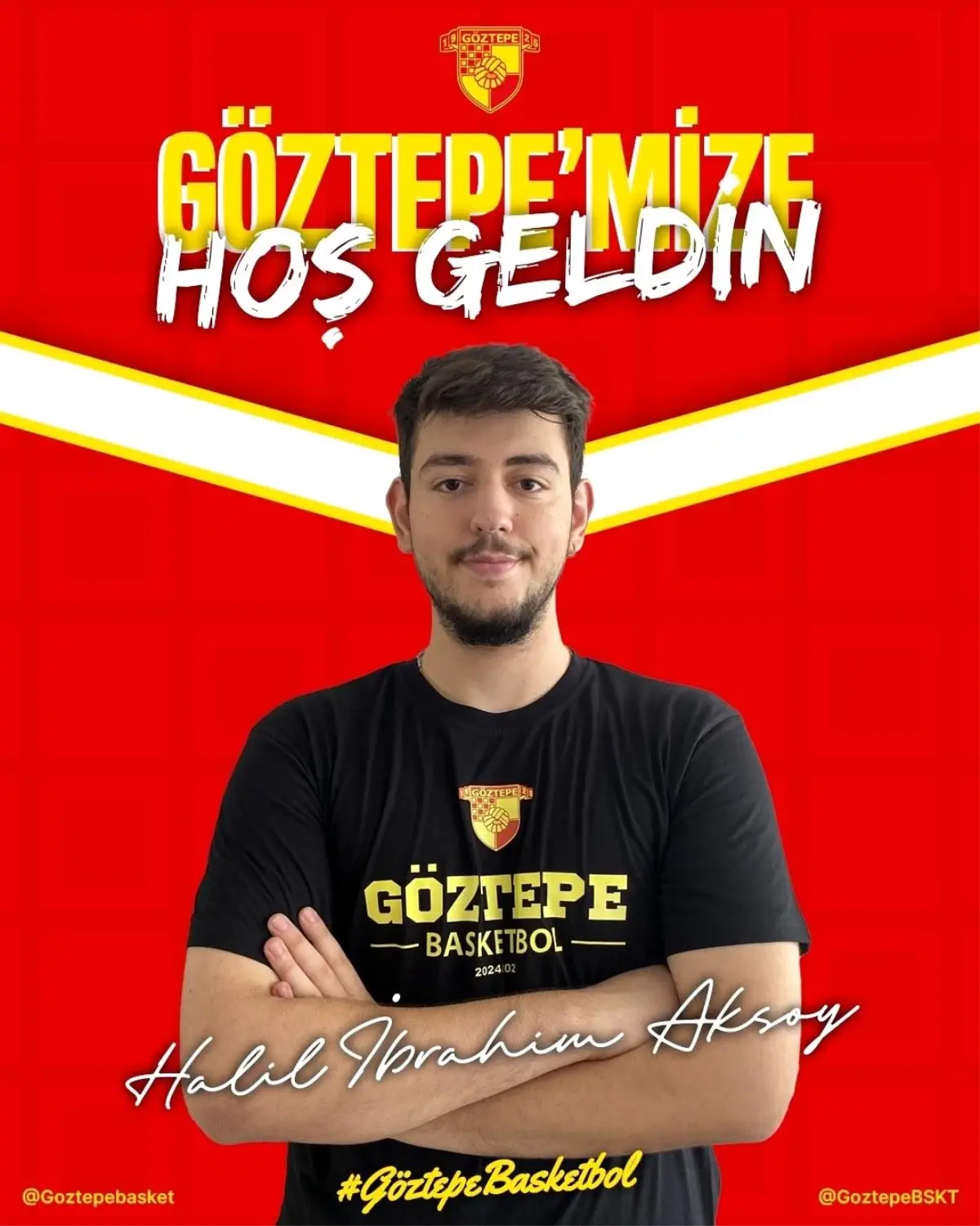 Göztepe Basketbol, Halil İbrahim Aksoy\'u kadrosuna kattı