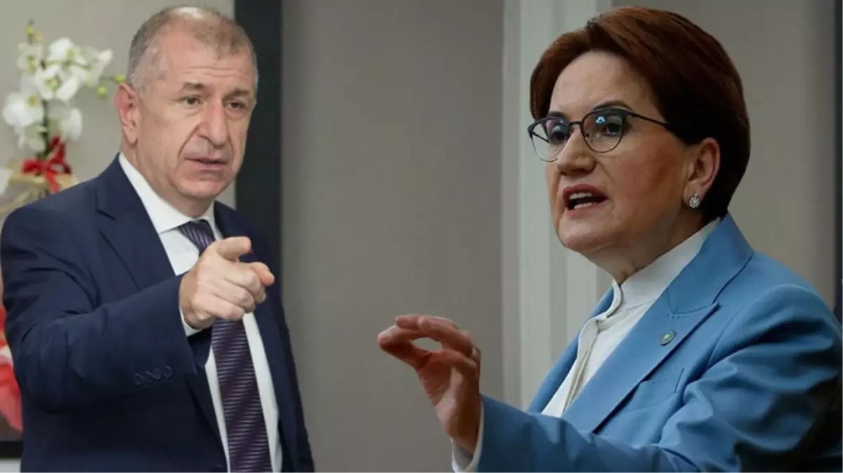 Özdağ\'dan Akşener\'le ilgili bomba iddia: Seçimden 1 ay önce \'Adamı cumhurbaşkanı seçiyoruz\' dedi