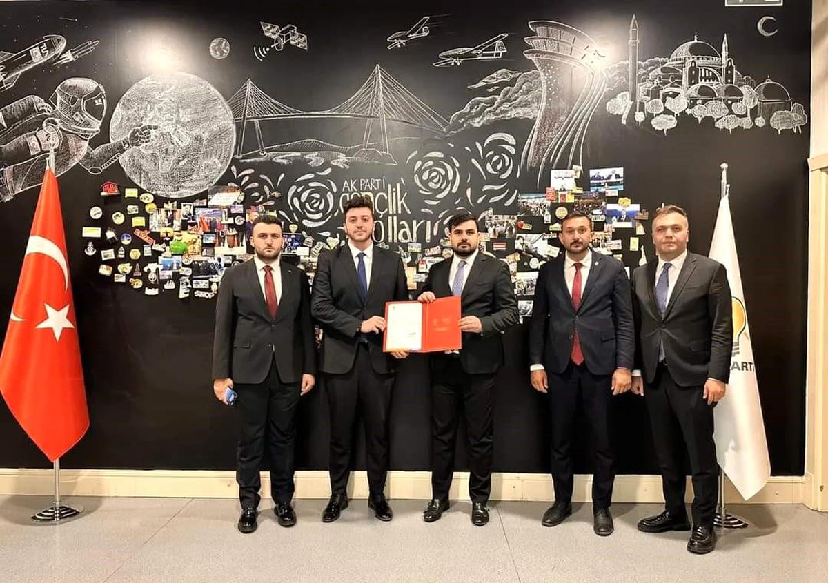 AK Parti Düzce Gençlik Kolları Başkanlığına Eren Celal Varol Getirildi