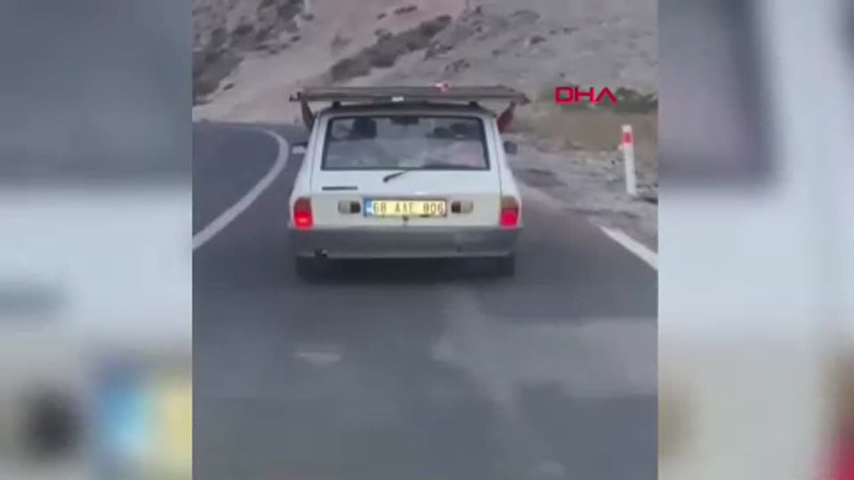 Aksaray\'da Tehlikeli Yolculuk Kameralara Yansıdı