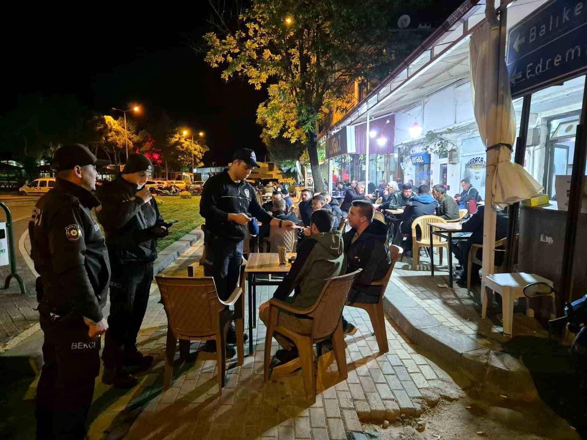 Balıkesir İl Emniyet Müdürlüğü Suçla Mücadelede Başarılı