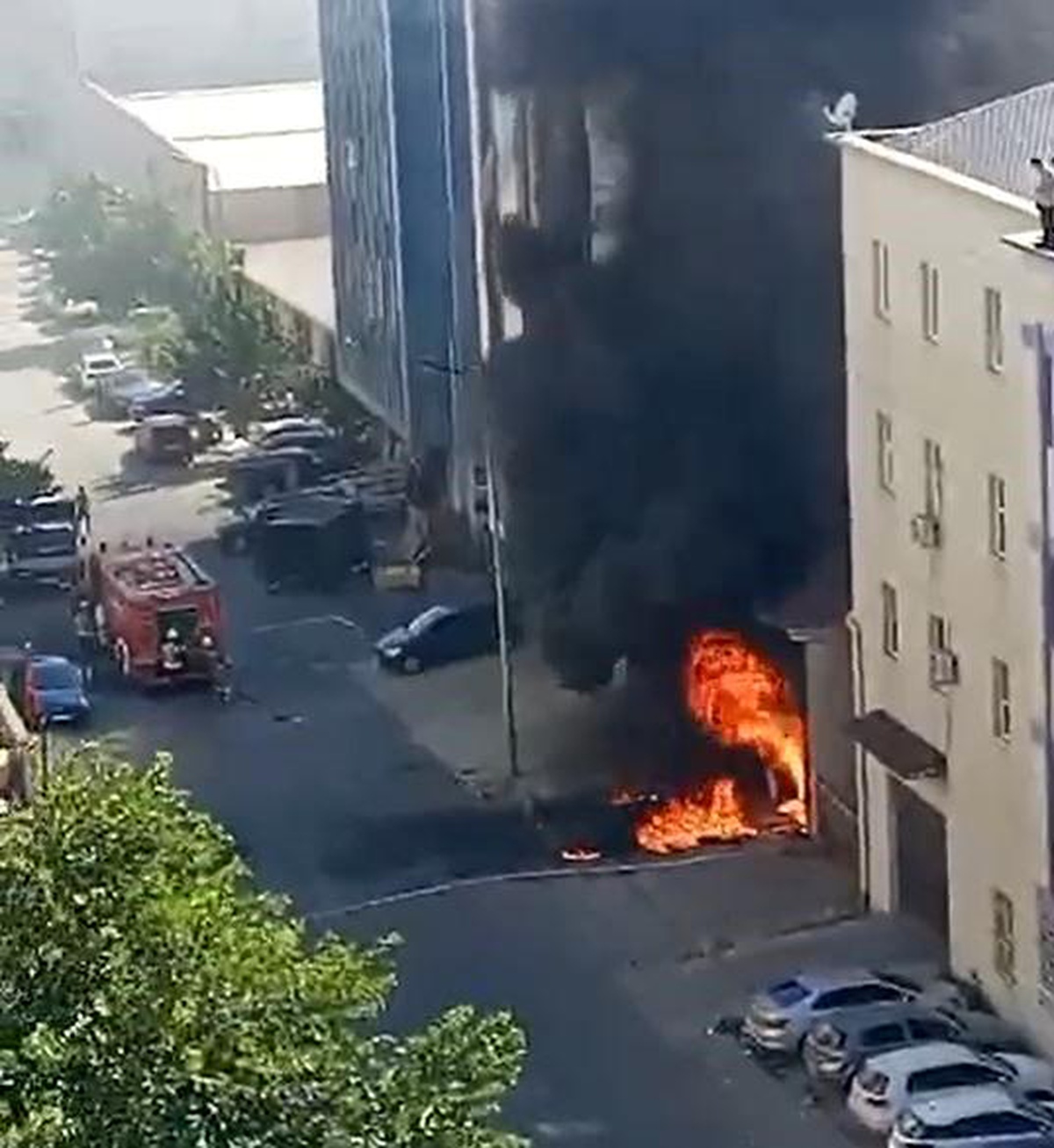 İstanbul Beylikdüzü\'nde Trafo Patladı