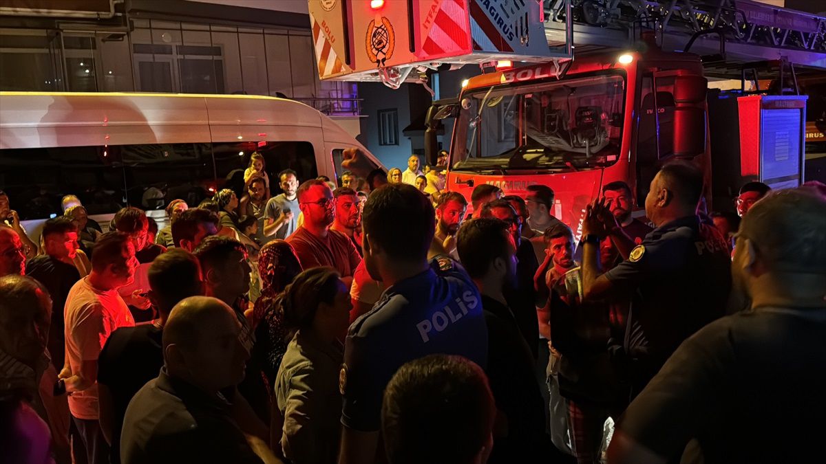 Bolu\'da Husumet Nedeniyle Çıkan Yangın Söndürüldü