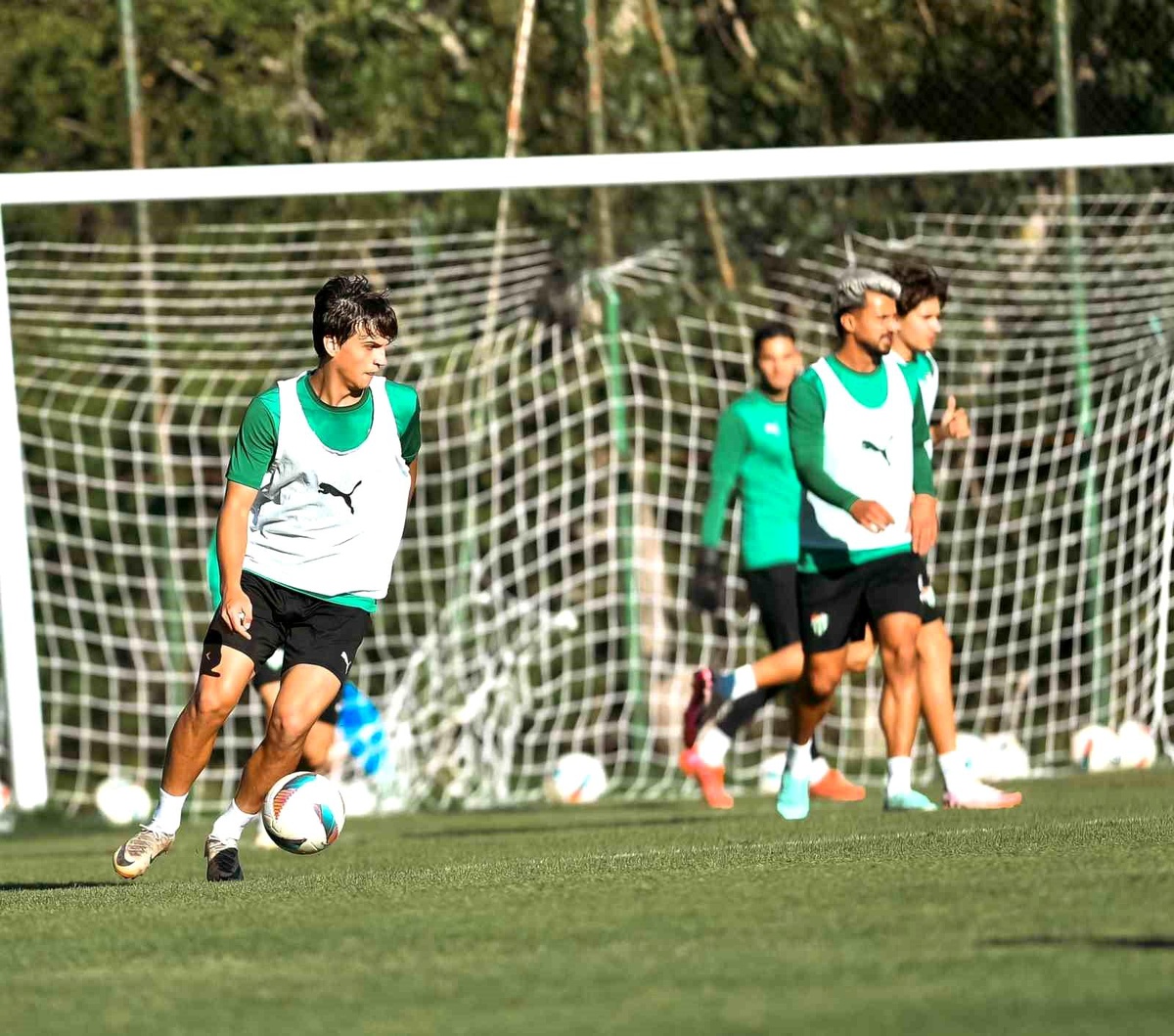 Bursaspor Bolu\'da taktik idman yaptı