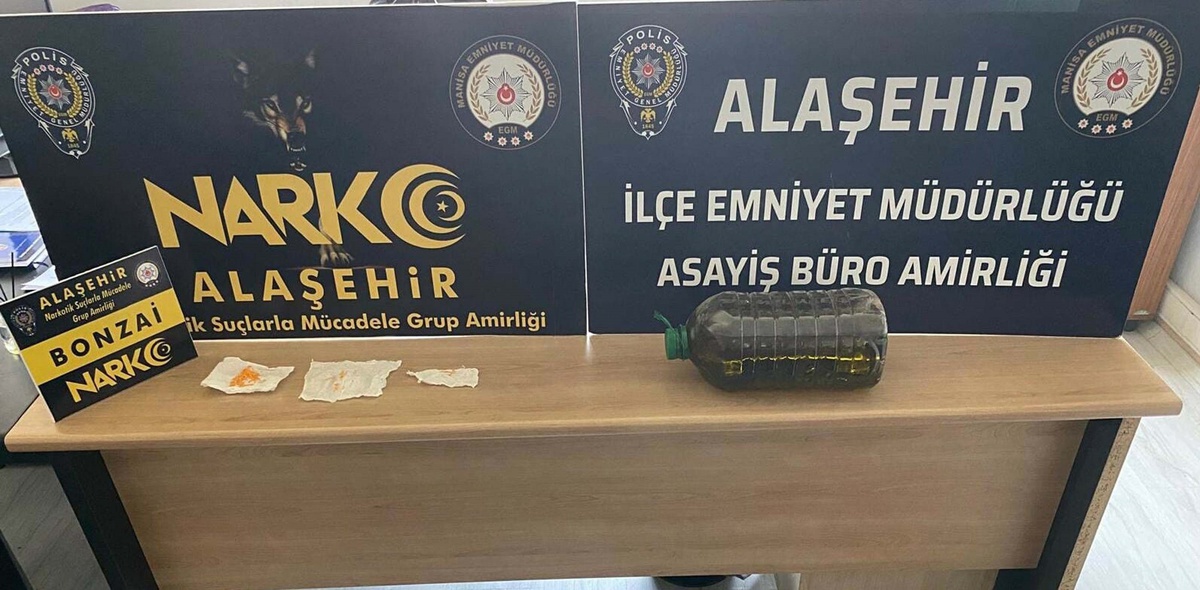 Manisa\'da Uyuşturucu Operasyonu: Çalıntı Zeytinyağıyla Uyuşturucu Alıyordu