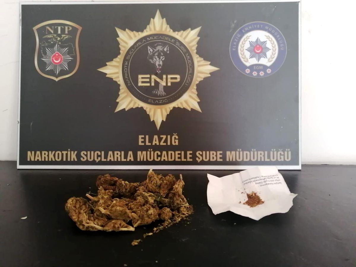 Elazığ\'da Uyuşturucu Operasyonu: 7 Kişi Yakalandı
