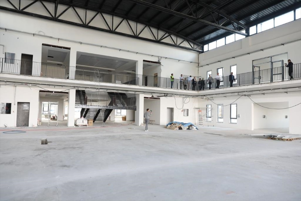 Kayseri\'de Havacılık ve Uzay Bilimleri Lisesi İnşaatı Devam Ediyor