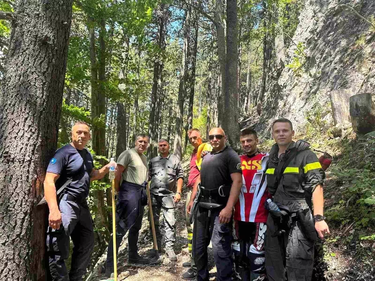 Kosova\'da Şar Dağları Milli Parkı\'nda çıkan yangın Prevalla köyüne doğru ilerliyor