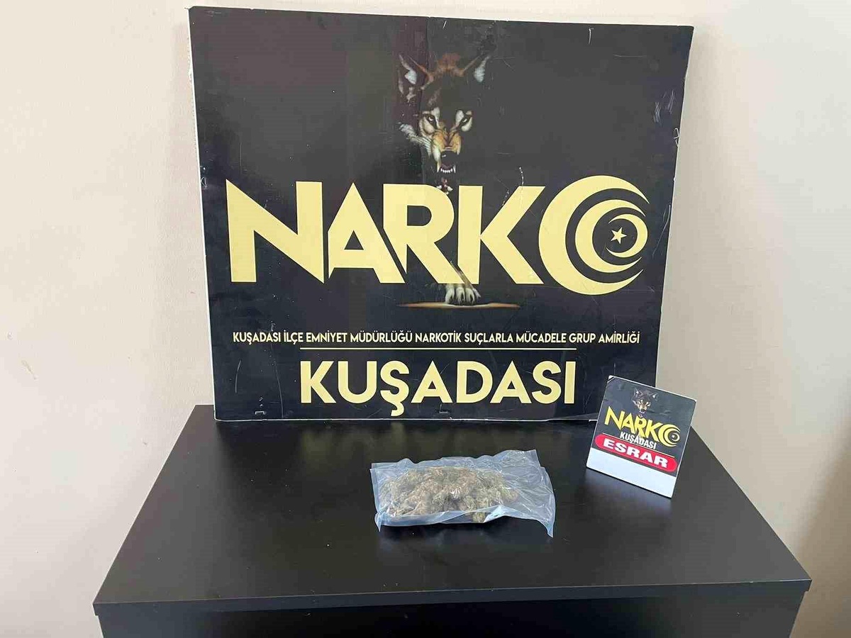 Kuşadası\'nda Kargo Yoluyla Uyuşturucu Sevkiyatı Engellendi
