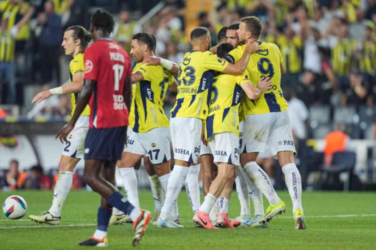 Lille ile 1-1 berabere kalan Fenerbahçe, Şampiyonlar Ligi'ne veda etti