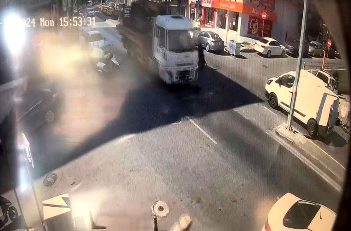Maltepe\'de Vinç Aracı Çocuğa Çarptı