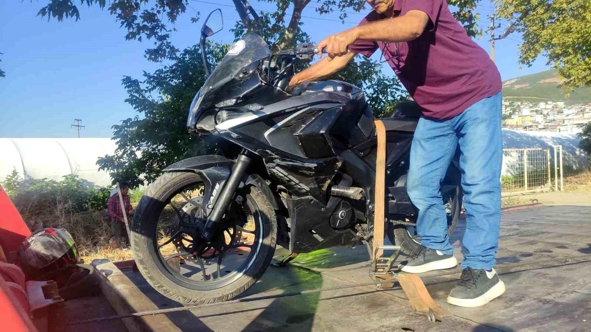 Orhangazi\'de trafik kazasında motosiklet sürücüsü hayatını kaybetti