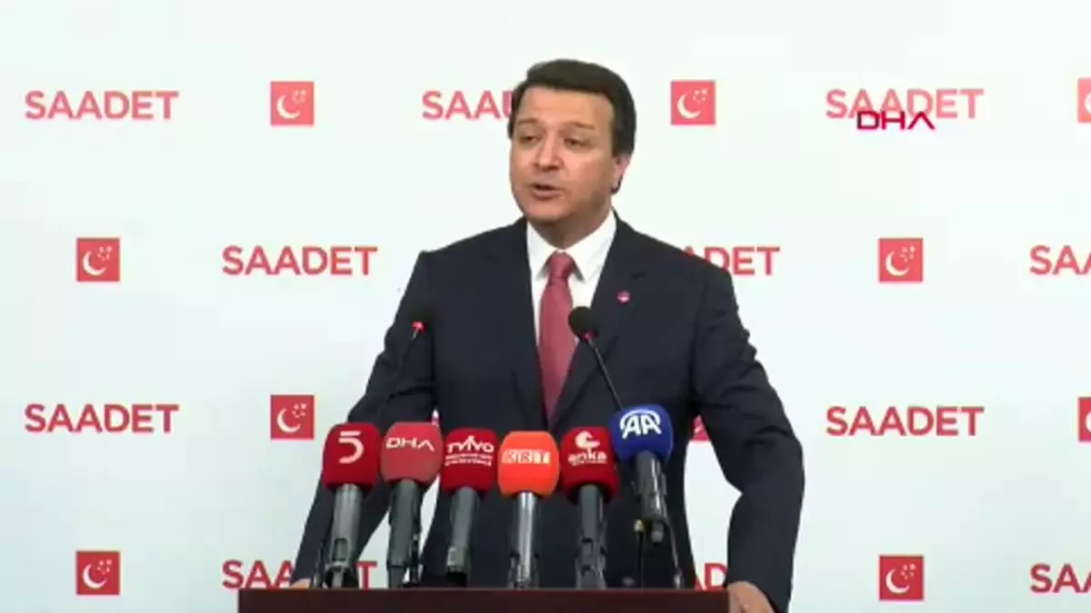 Saadet Partisi Genel Başkan Vekili Mahmut Arıkan: \'Kadrolar Yan Yana Mücadele Verecekler\'