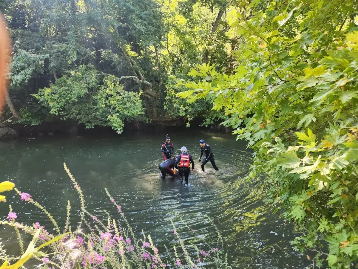 Balıkesir\'de piknik yapan kişi çaya girerken kayboldu