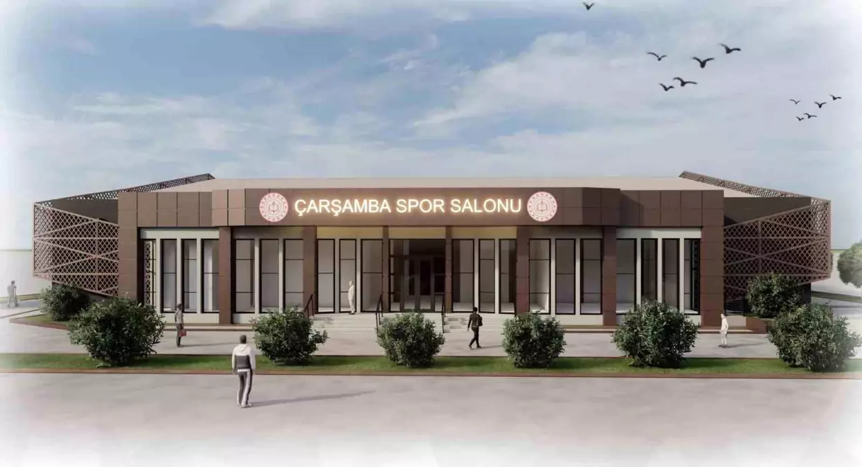 Samsun\'un Çarşamba ilçesine yeni spor salonu yapılacak