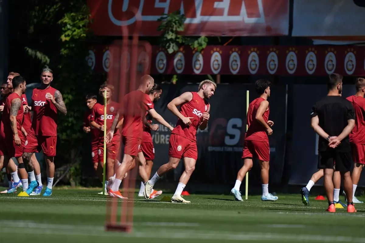 Galatasaray, TÜMOSAN Konyaspor maçı için hazırlıklarını sürdürdü