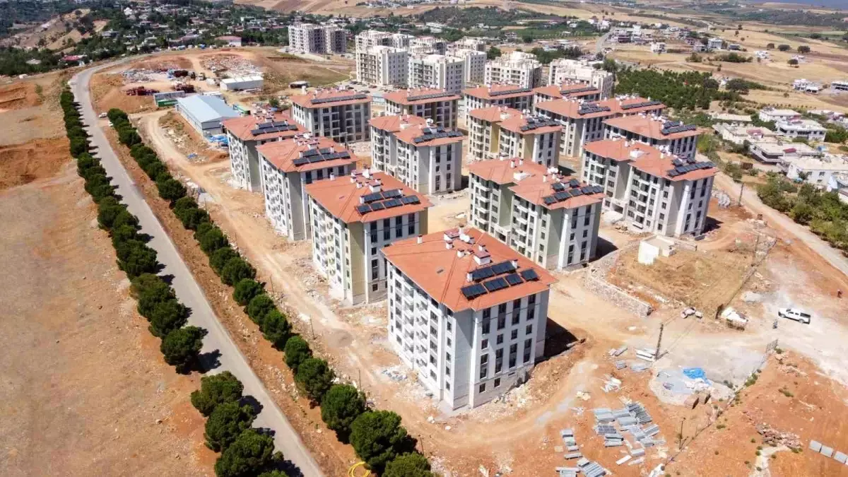 Kahramanmaraş\'ta Deprem Konutları Tamamlanmak Üzere