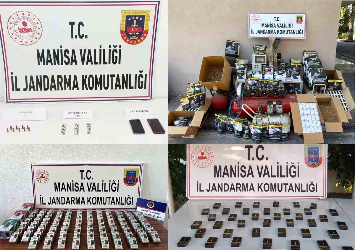 Manisa\'da Uyuşturucu Operasyonunda 9 Şüpheli Gözaltına Alındı