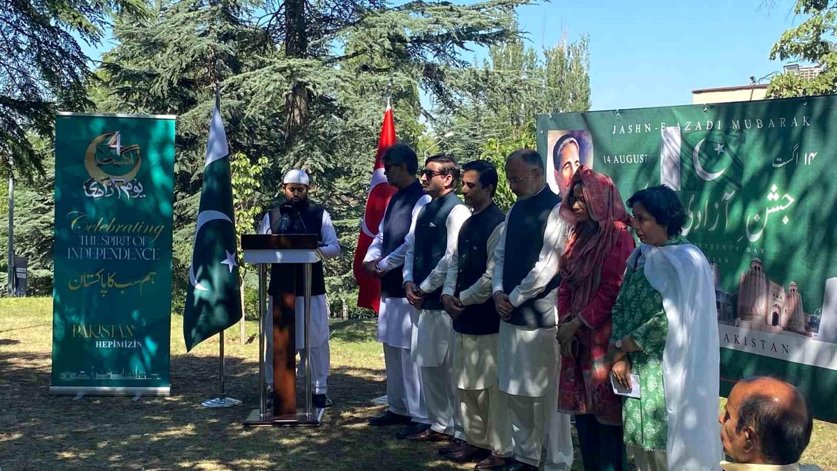 Pakistan\'ın Ankara Büyükelçiliğinde Bağımsızlık Günü Kutlamaları