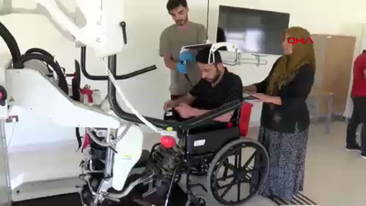 Gaziantep Şehir Hastanesi\'nde Robotik Yürüme Cihazı ile 300 Hastaya Hizmet Verildi