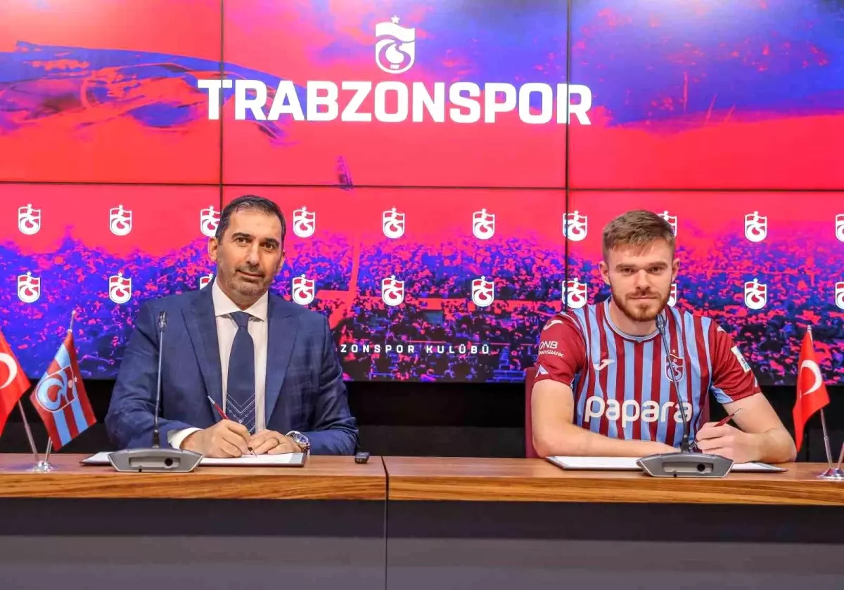Trabzonspor, Ukraynalı futbolcu Arseniy Batagov\'u transfer etti