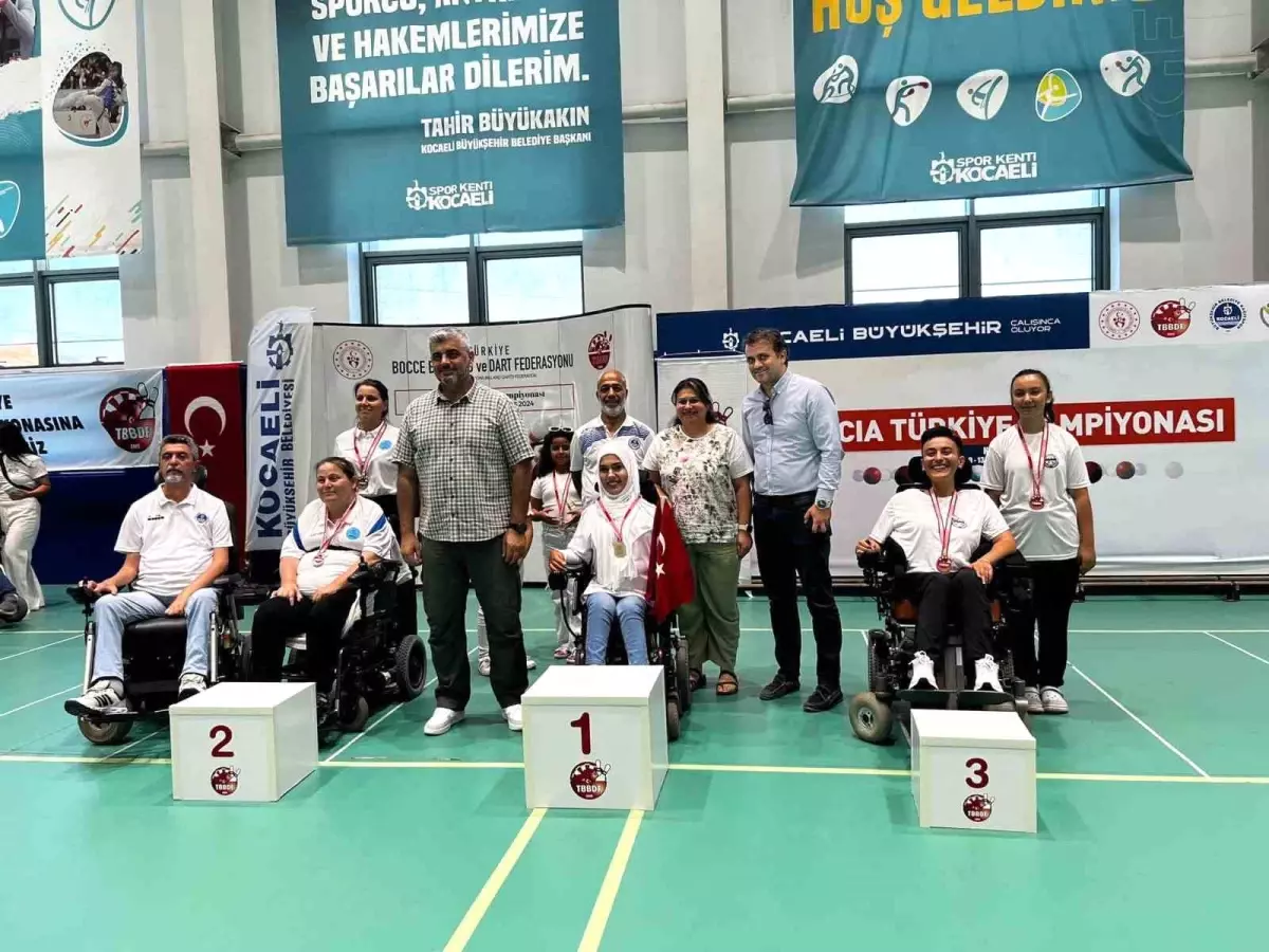 Kayseri Sporcuları Boccia Türkiye Şampiyonasında Başarılı