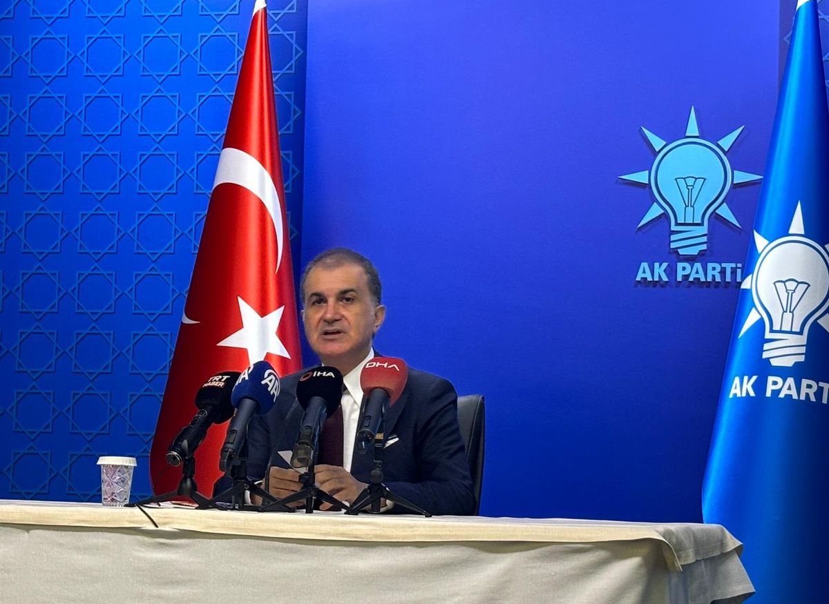 Ömer Çelik: İsrail\'in saldırgan politikaları sona ermezse Filistin\'de barış olmaz