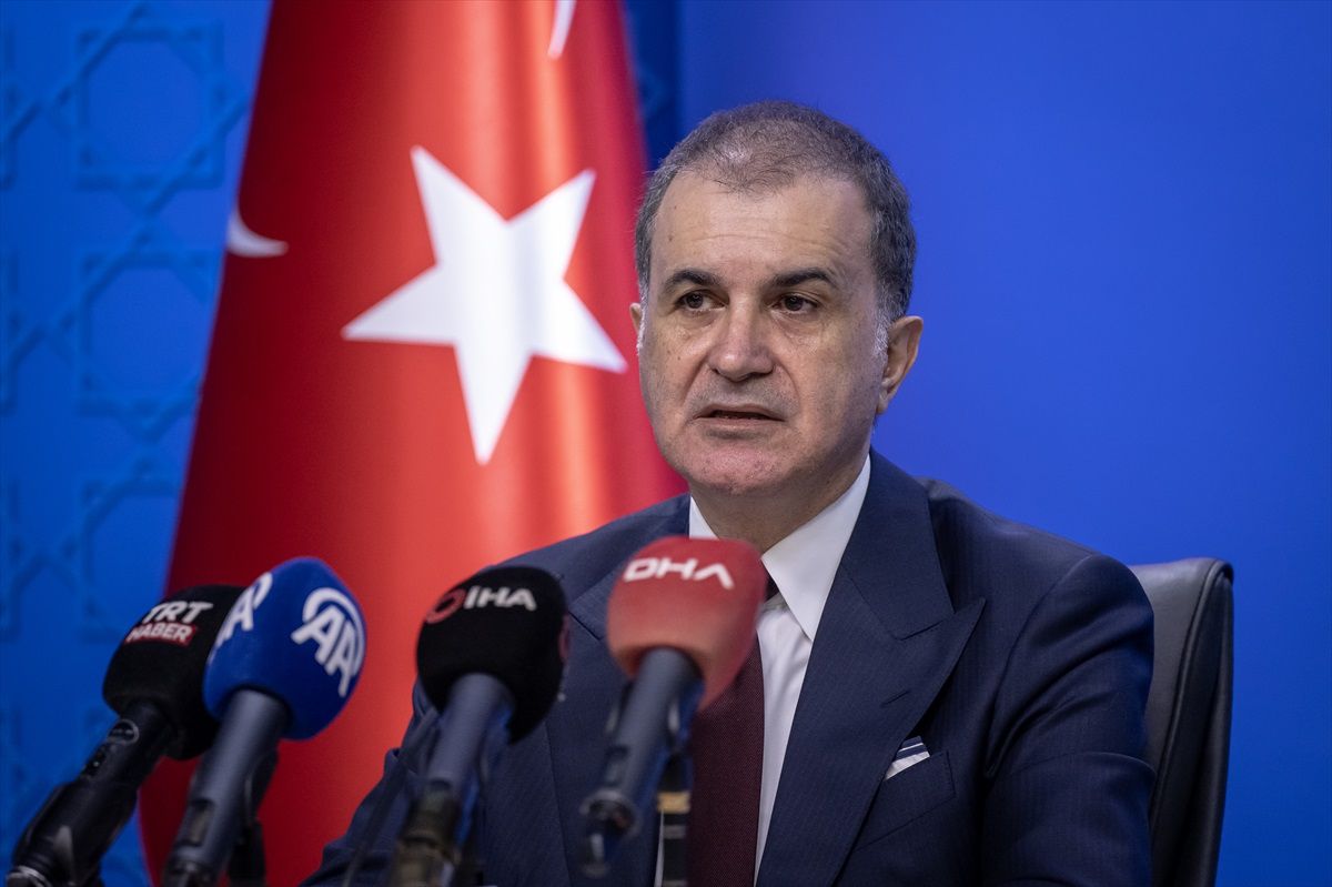 AK Parti Sözcüsü Ömer Çelik: Filistin barışı, İsrail\'in saldırgan politikaları sona erdirmeksizin mümkün değil