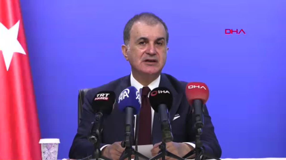 Ömer Çelik: İsrail\'in saldırgan politikaları sona ermezse Filistin\'de barış olmaz
