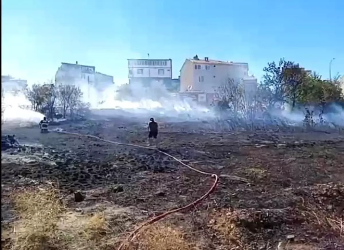 Bilecik\'te aynı bölgede aynı anda çıkan ot yangını kısa sürede söndürüldü