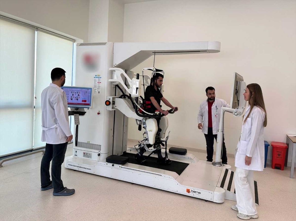 Gaziantep Şehir Hastanesi\'nde Yürüme Robotuyla 300 Hasta Sağlığına Kavuştu