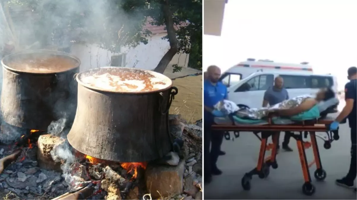 Talihsiz adam kaynar bulgur kazanında dehşeti yaşadı