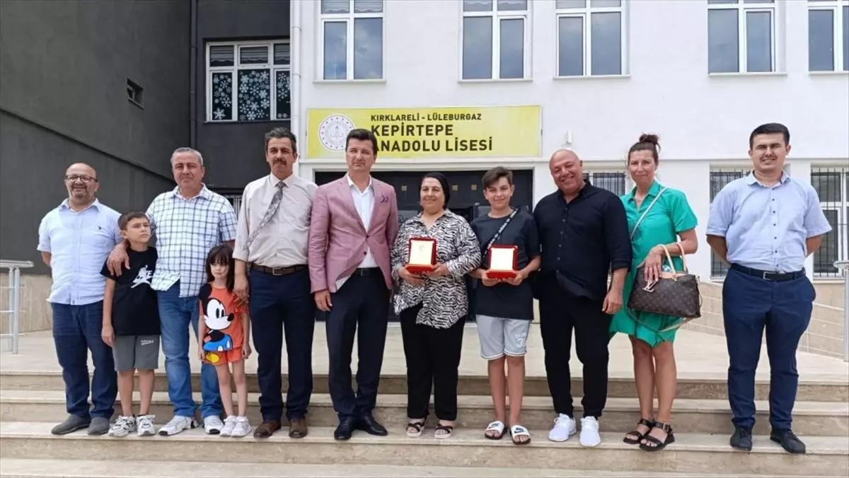 Lüleburgaz Kepirtepe Anadolu Lisesi\'nde Hayırsever Tarafından Donatılan Sınıfın Açılışı Gerçekleştirildi