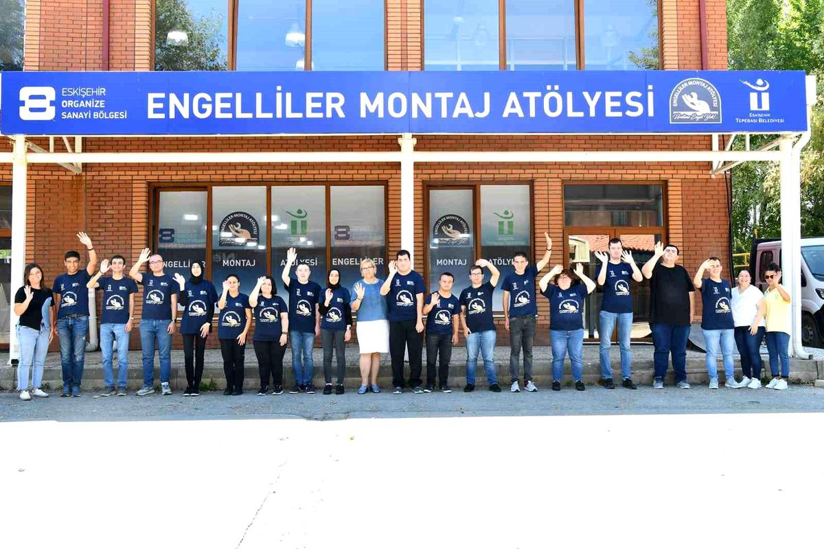 Engelliler Montaj Atölyeleri İş Gücüne Katılım Sağlıyor