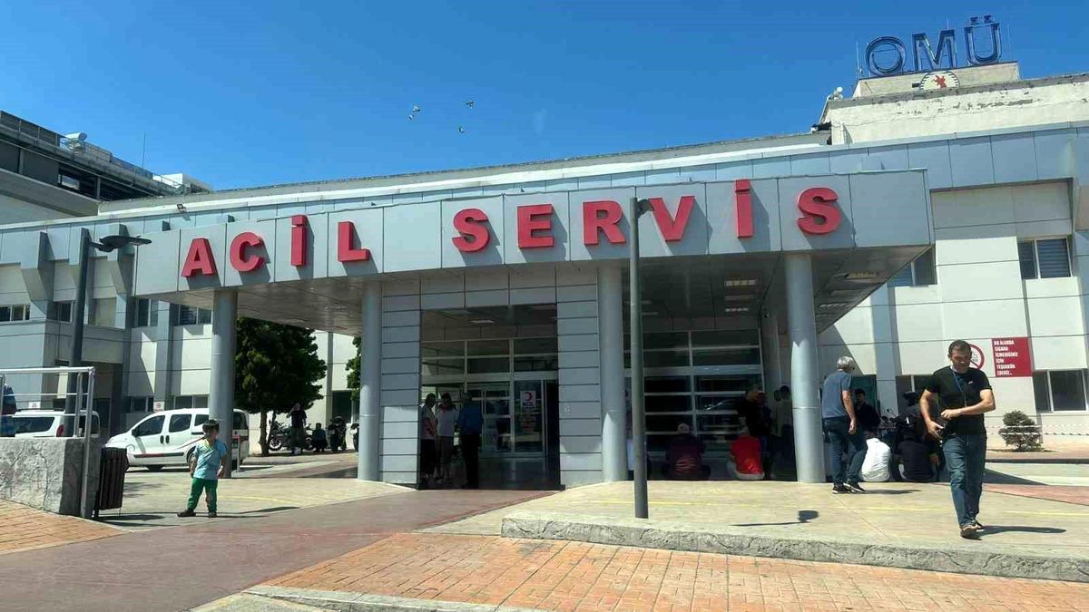 Samsun\'da tabancasıyla kendisini vuran özel harekat polisi hastanelik oldu